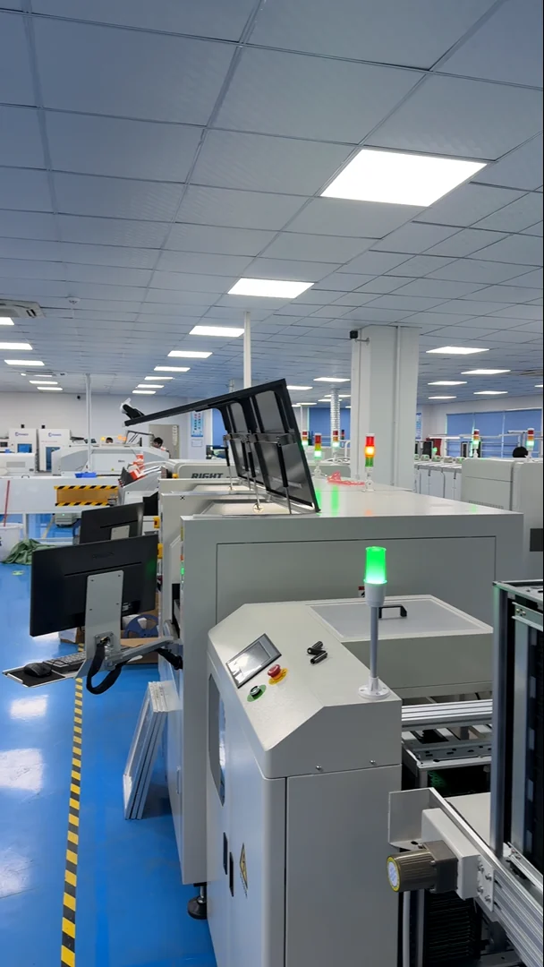 XHWY TECH PCBA production floor in Shenzhen